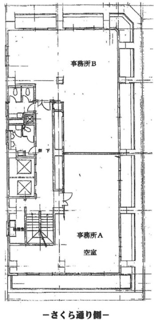 田中八重洲ビルA 間取り図