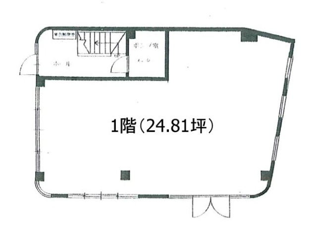 アドレス下北沢1F 間取り図