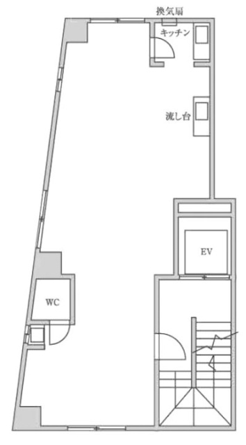 鵠沼(くげぬま)ビル201 間取り図