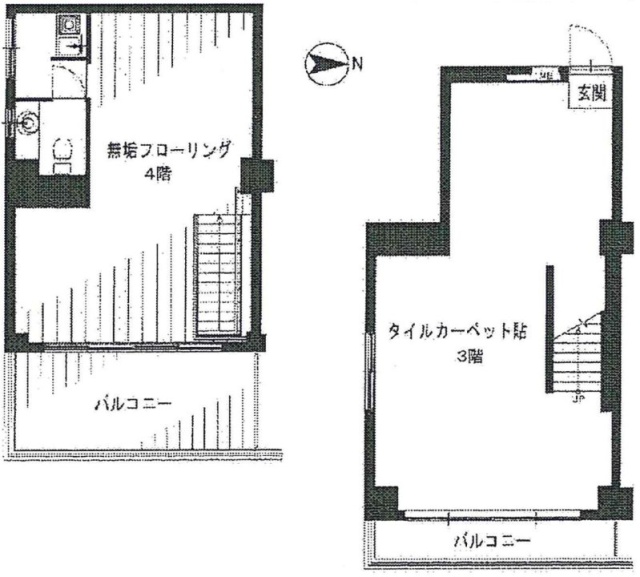 麻布スカイマンション306 間取り図