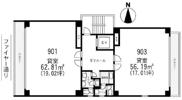 バルビゾン98901 間取り図