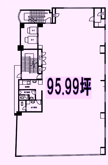 NIAビル5F 間取り図