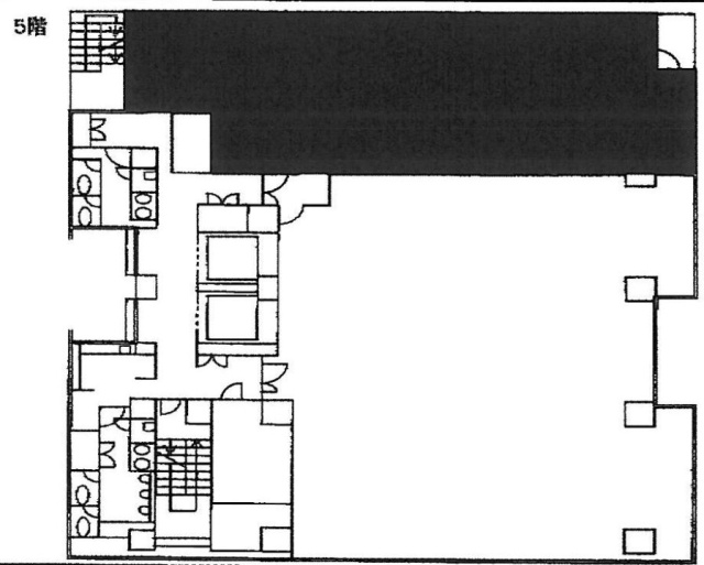 綜通横浜ビル5F 間取り図