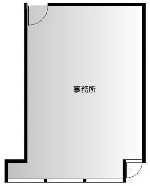 ALPSビル高田馬場302 間取り図