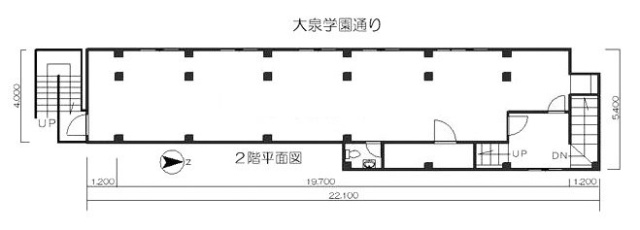 第一豊田ビル2F 間取り図