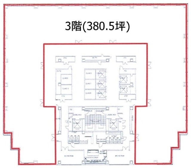 アルカウエスト3F 間取り図