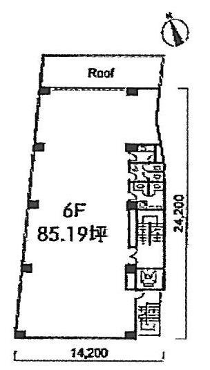 TTS南青山ビル6F 間取り図