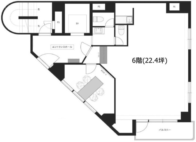 ACN池袋ビル6F 間取り図