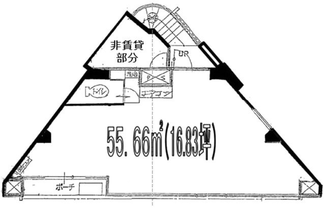 下馬ビル1F 間取り図