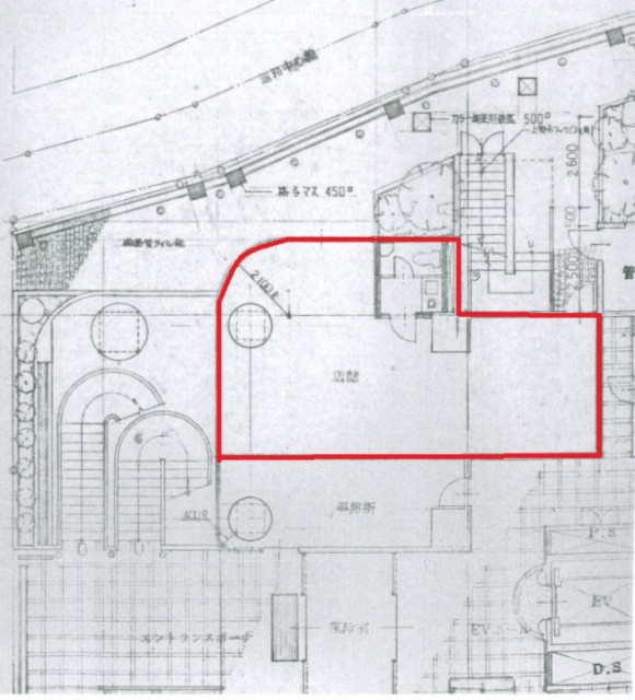 ツオード千住壱番館1F 間取り図