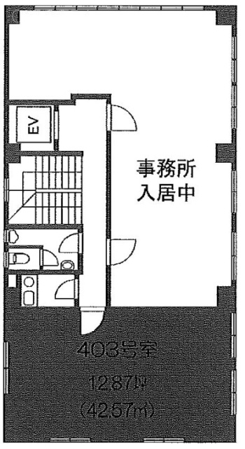 双葉ビル403 間取り図