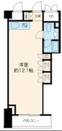 VORT恵比寿Dual’s206 間取り図