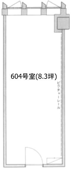 アイオス永田町(Aios永田町)604 間取り図