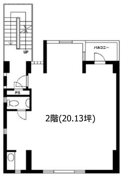 テイクKIビル2F 間取り図