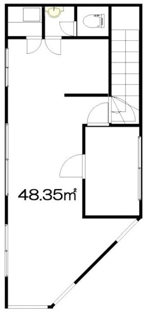 城北ビル3F 間取り図