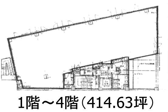 SKビル1F～4F 間取り図