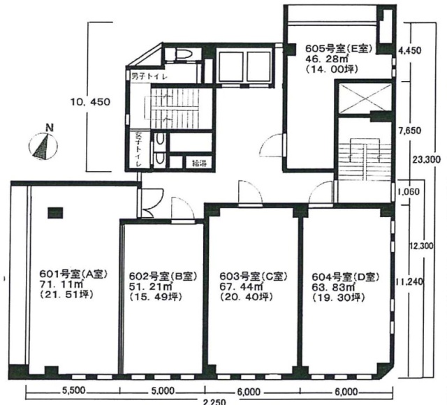 交通安全教育センタービルA 間取り図