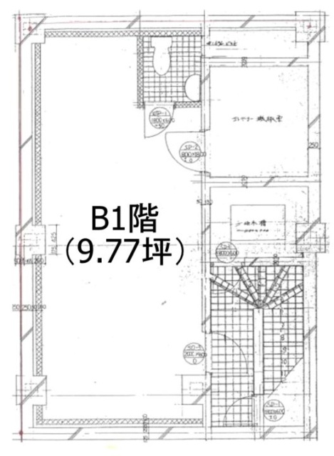 神田新洋ビルB1F 間取り図