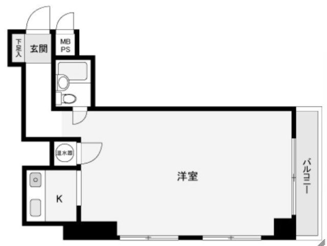 メイゾン麹町304 間取り図