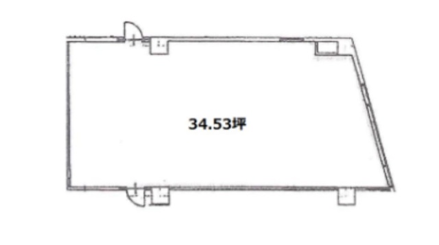 フュージョンビル3F 間取り図