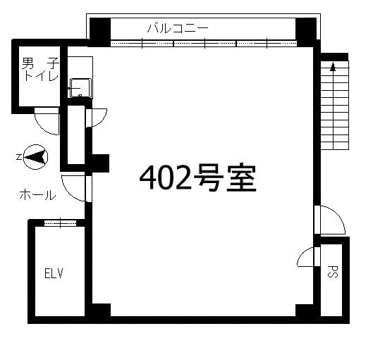 三協ビル402 間取り図