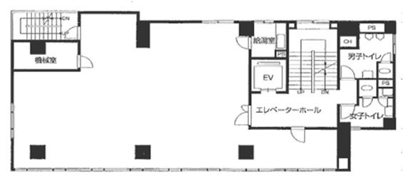 彩翠ビル2F 間取り図