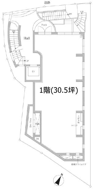 ヒルポイント元麻布101 間取り図