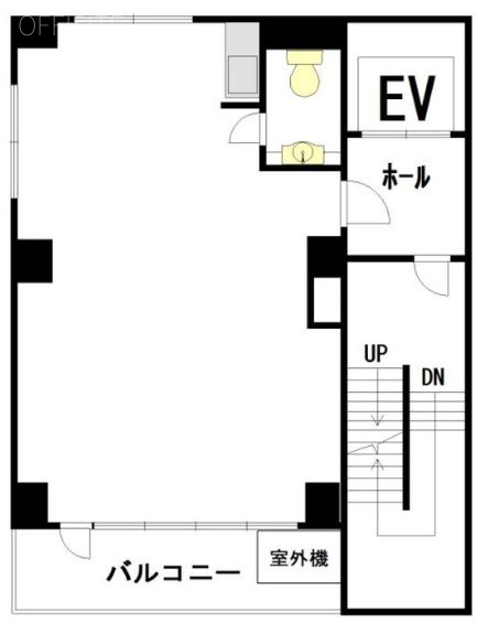 ビーバーズ4F 間取り図
