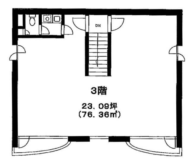 第3白倉ビル3F 間取り図
