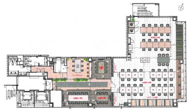 PMO市ヶ谷5F 間取り図