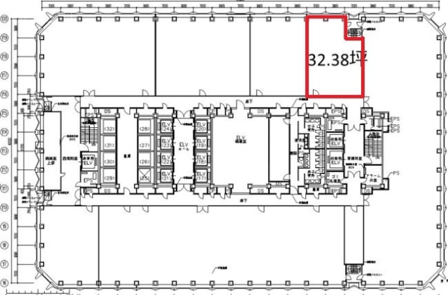 新宿センタービル05 間取り図