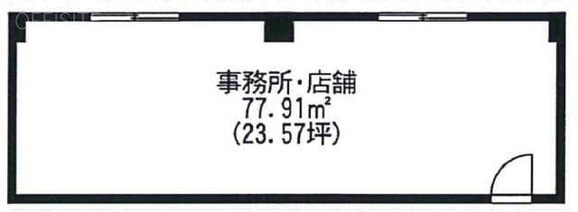 弁天プラザビル27 間取り図