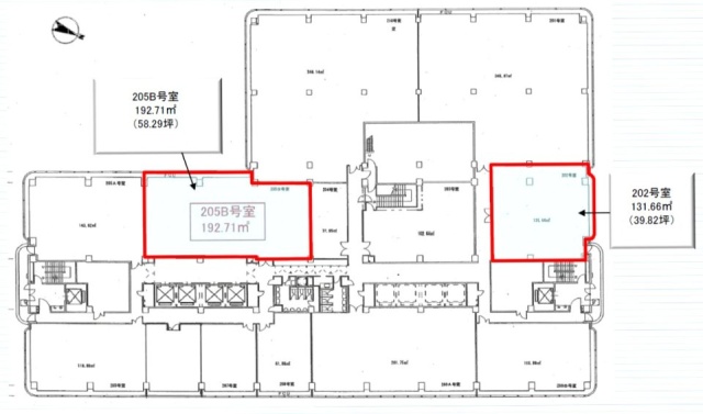 横浜STビル202 間取り図