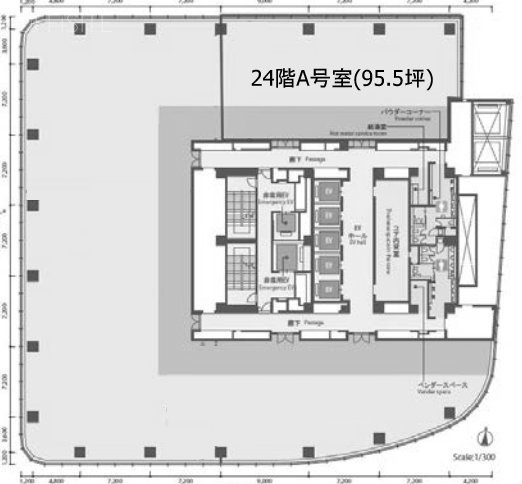 東京スカイツリーイーストタワーA 間取り図