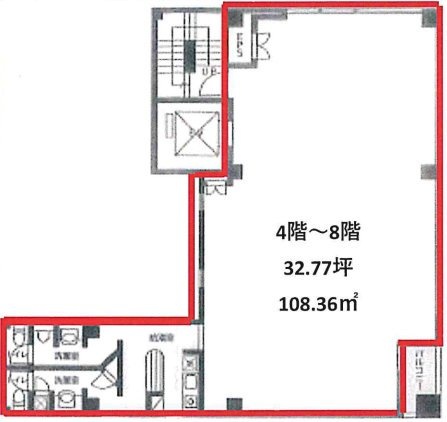 MKT東日本橋5F 間取り図