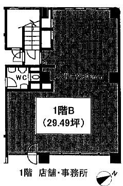 高嶋ビルB 間取り図