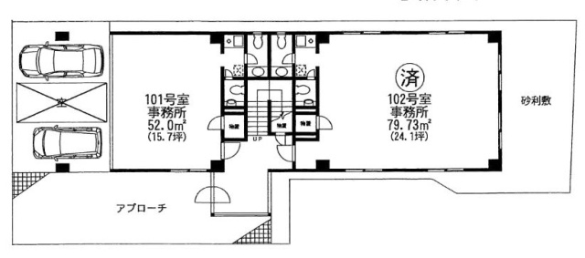 山崎ビル101 間取り図