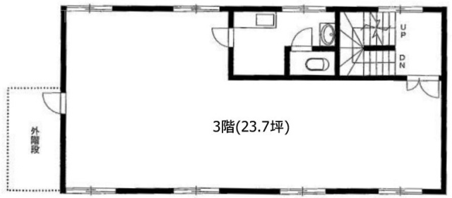 松永ビル3F 間取り図