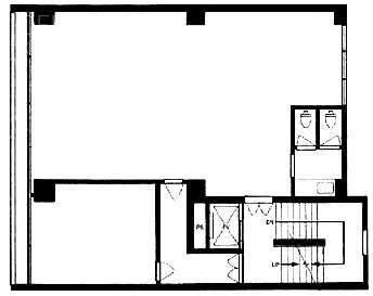 高道ビル2F 間取り図