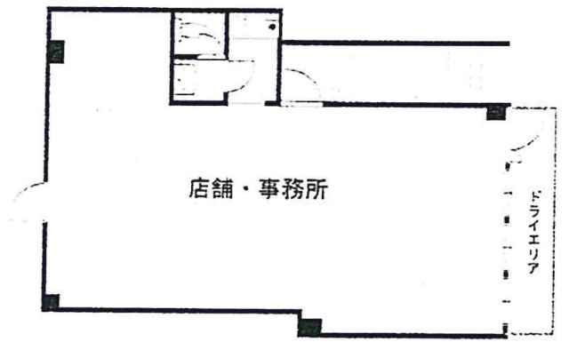 岩井ビルB1F 間取り図