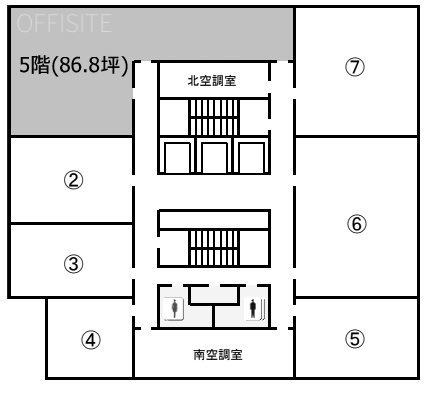 フジモト第一生命ビルディング1 間取り図