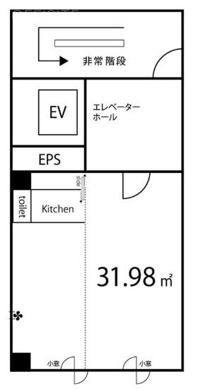 白金GNビル202 間取り図