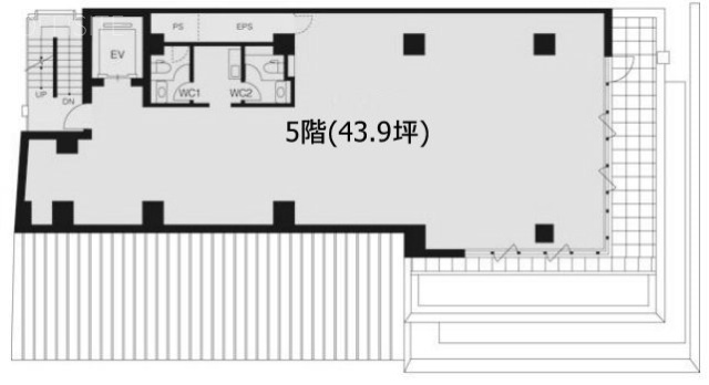 クリスタルポイント5F 間取り図