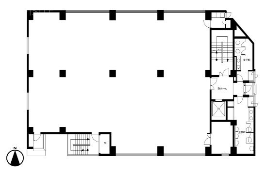 第七醍醐ビル3F 間取り図