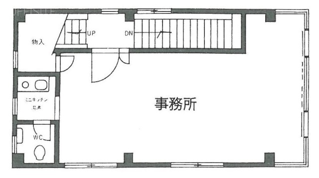 栗田ビル2F 間取り図
