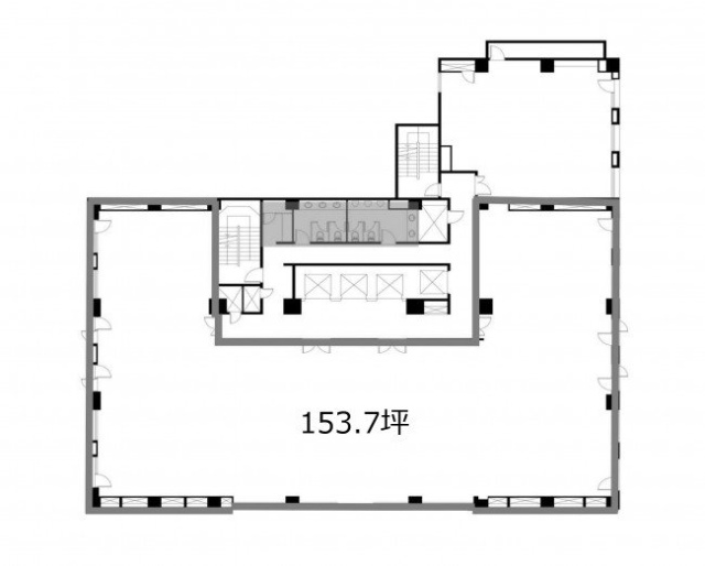 アーバンセンター新宿ビルAB 間取り図