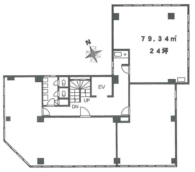 第5田中ビルC 間取り図