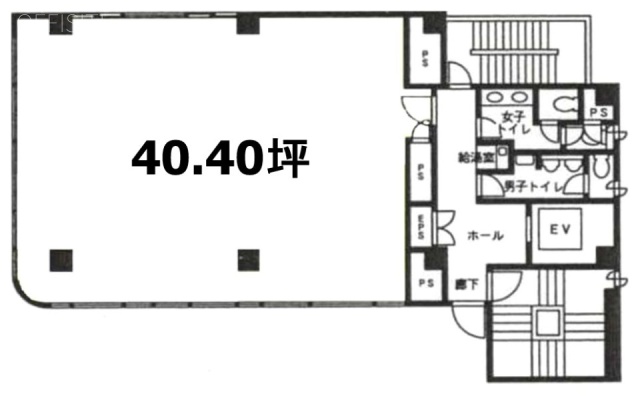 アトム関内ビル7F 間取り図