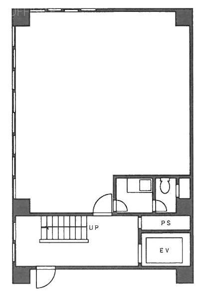 第2桂城ビル1F 間取り図