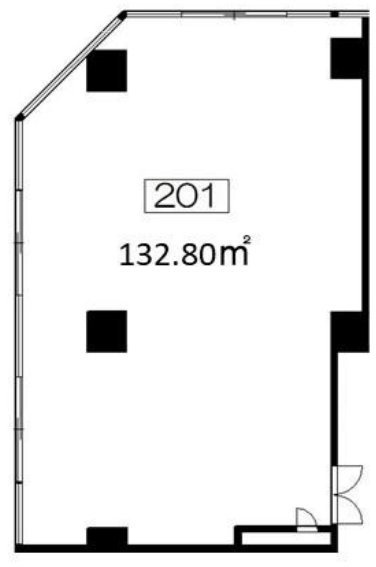 アルテール池袋201 間取り図